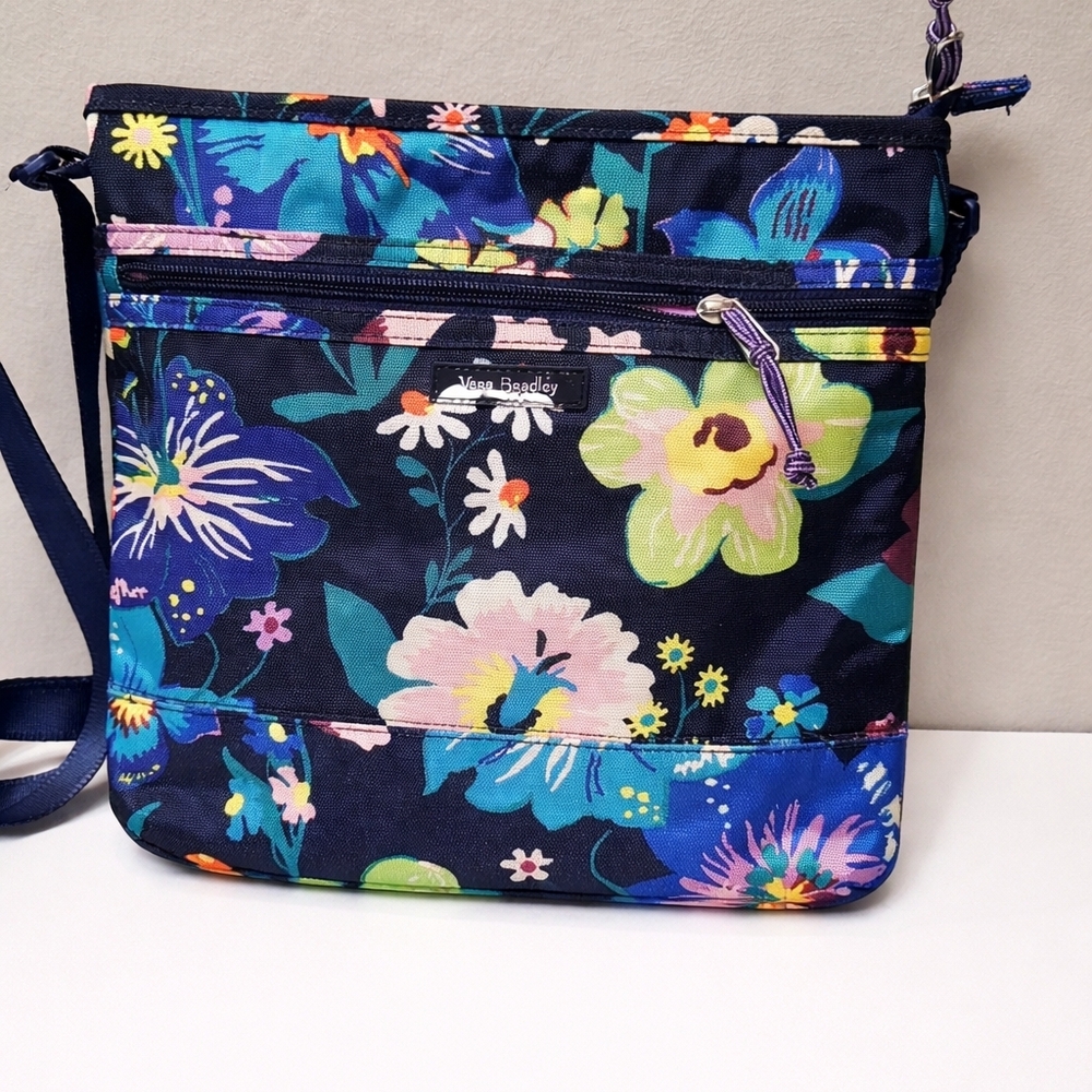 Vera Bradley Midnight Floral Crossbody Bag